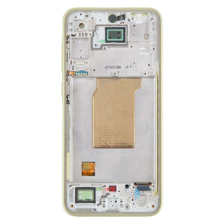 For Samsung Galaxy A35 SM-A356B Original LCD Screen Digitizer Full Assembly with Frame (Light Green)
