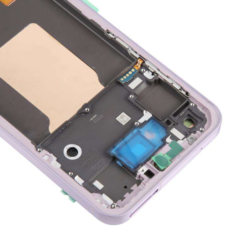 For Samsung Galaxy A55 SM-A556B Original LCD Screen Digitizer Full Assembly with Frame (Pink)
