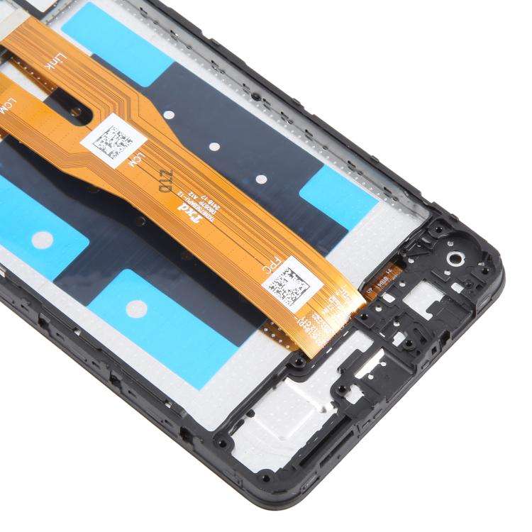 For Samsung Galaxy A06 SM-A065F Original LCD Screen Digitizer Full Assembly with Frame (Black)