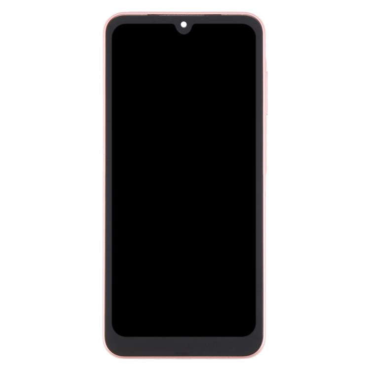 For Samsung Galaxy A26 SM-A266B 6.46 inch OLED LCD Screen Digitizer Full Assembly with Frame (Pink)