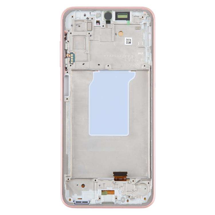 For Samsung Galaxy A26 SM-A266B 6.46 inch OLED LCD Screen Digitizer Full Assembly with Frame (Pink)