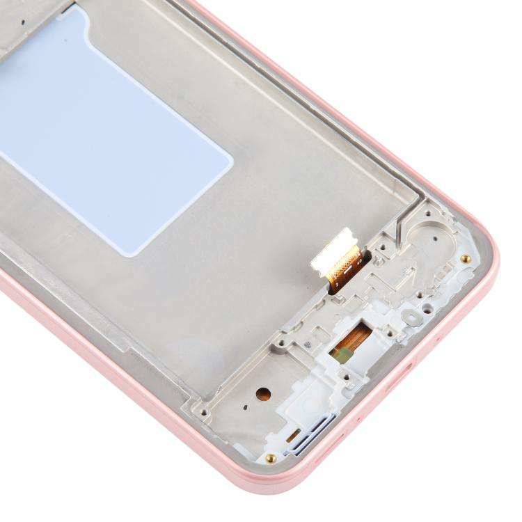 For Samsung Galaxy A26 SM-A266B 6.46 inch OLED LCD Screen Digitizer Full Assembly with Frame (Pink)