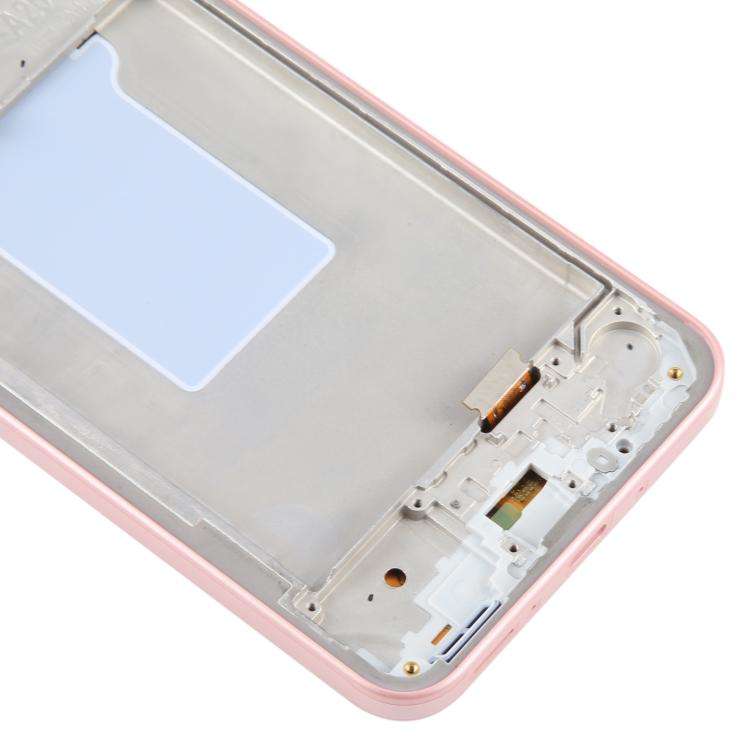 For Samsung Galaxy A26 SM-A266B 6.66 inch OLED LCD Screen Digitizer Full Assembly with Frame (Pink)
