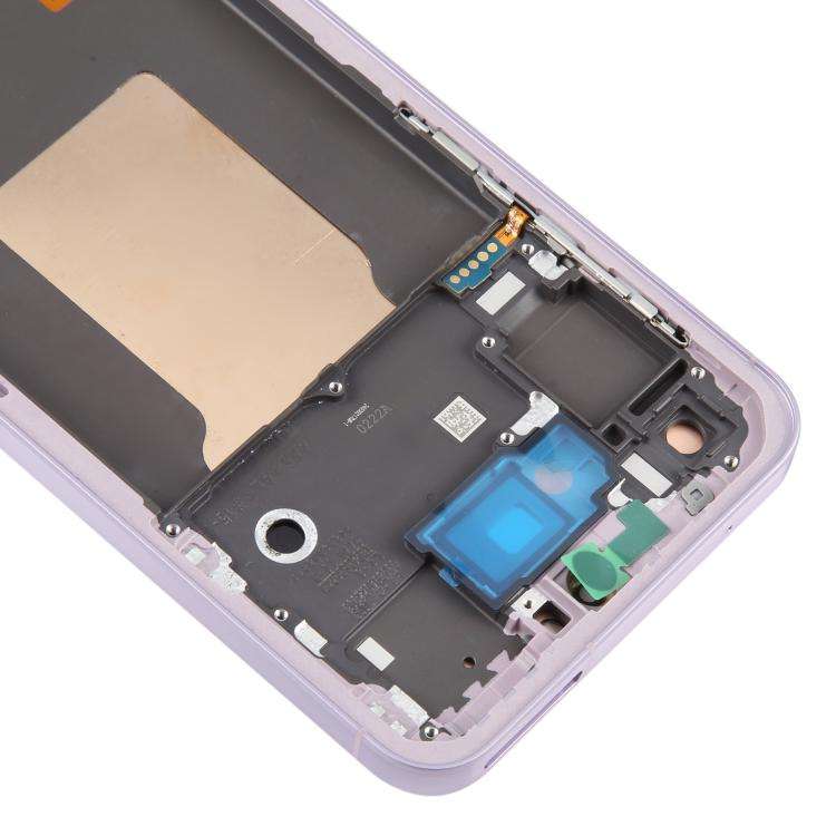 For Samsung Galaxy A55 SM-A556B OLED LCD Screen Digitizer Full Assembly with Frame (Pink)