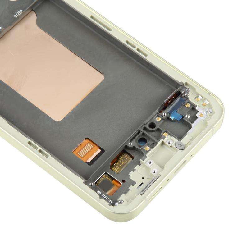 For Samsung Galaxy A55 SM-A556B OLED LCD Screen Digitizer Full Assembly with Frame (Light Green)