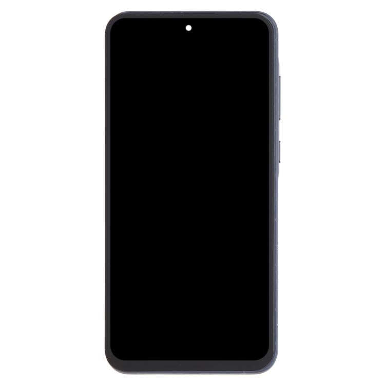 For Samsung Galaxy A55 SM-A556B OLED LCD Screen Digitizer Full Assembly with Frame (Blue)