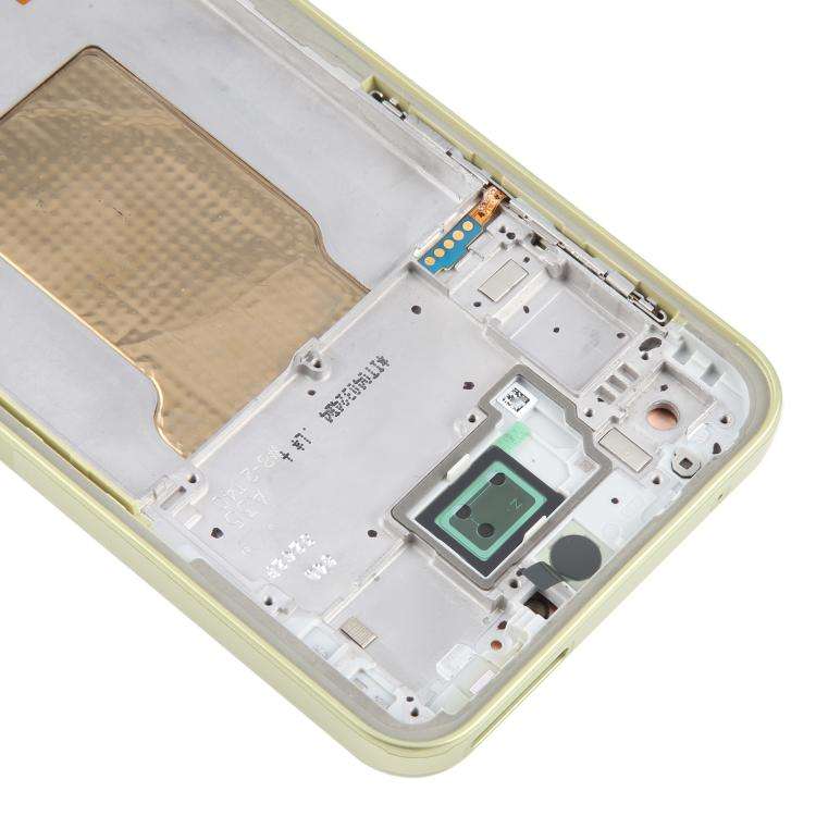 For Samsung Galaxy A35 SM-A356B OLED LCD Screen Digitizer Full Assembly with Frame (Light Green)