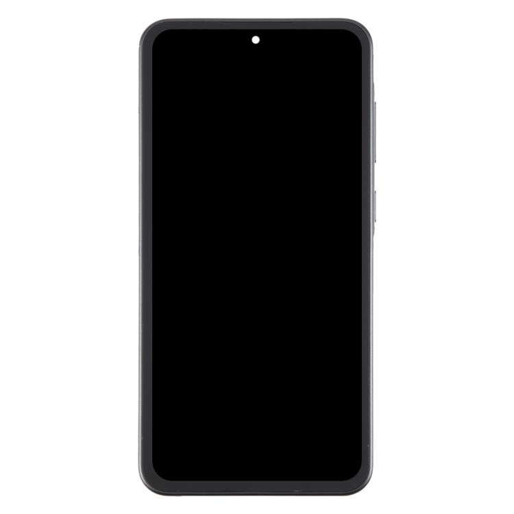 For Samsung Galaxy A36 SM-A366B 6.67 inch OLED LCD Screen Digitizer Full Assembly with Frame (Grey)