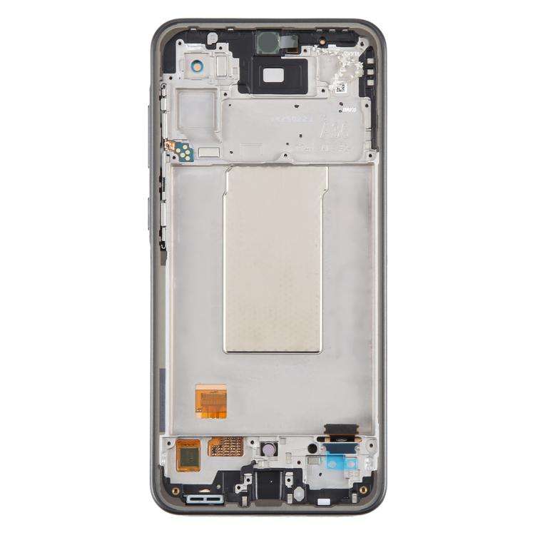 For Samsung Galaxy A36 SM-A366B 6.67 inch OLED LCD Screen Digitizer Full Assembly with Frame (Grey)