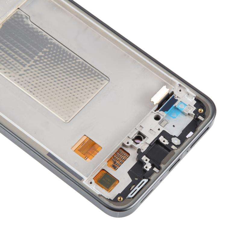 For Samsung Galaxy A36 SM-A366B 6.67 inch OLED LCD Screen Digitizer Full Assembly with Frame (Grey)