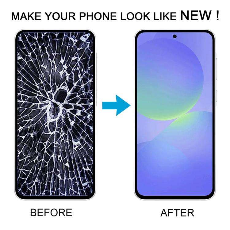For Samsung Galaxy A36 SM-A366B 6.67 inch OLED LCD Screen Digitizer Full Assembly with Frame (Grey)