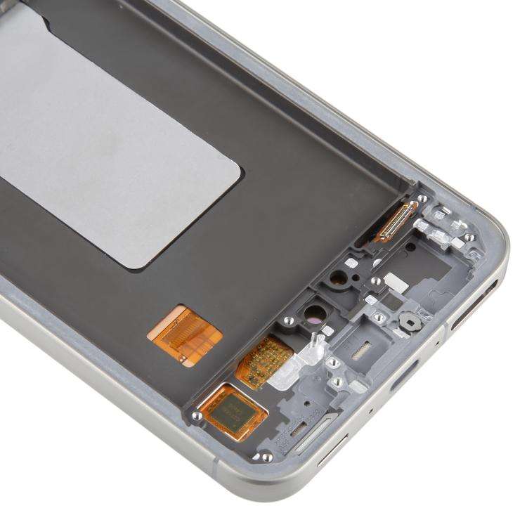 For Samsung Galaxy A56 SM-A566B 6.67 inch OLED LCD Screen Digitizer Full Assembly with Frame (Grey)