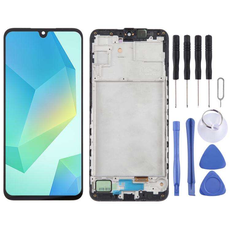 For Samsung Galaxy A16 5G SM-A166B 6.66 inch EU Version OLED LCD Screen Digitizer Full Assembly w...