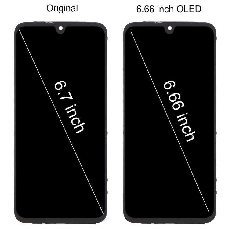 For Samsung Galaxy A16 5G SM-A166B 6.66 inch US Version OLED LCD Screen Digitizer Full Assembly w...