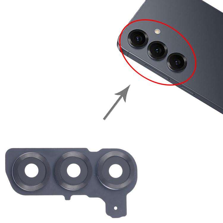 For Samsung Galaxy S25 SM-S931B 10pcs Rear Camera Lens Cover (Black)