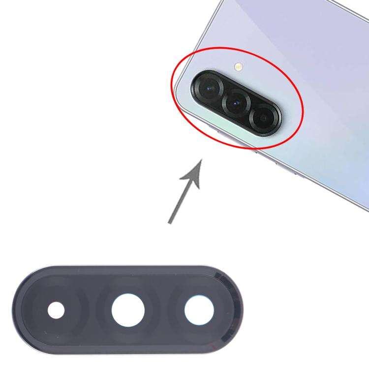For Samsung Galaxy A36 SM-A366B 10pcs Rear Camera Lens Cover (Black)