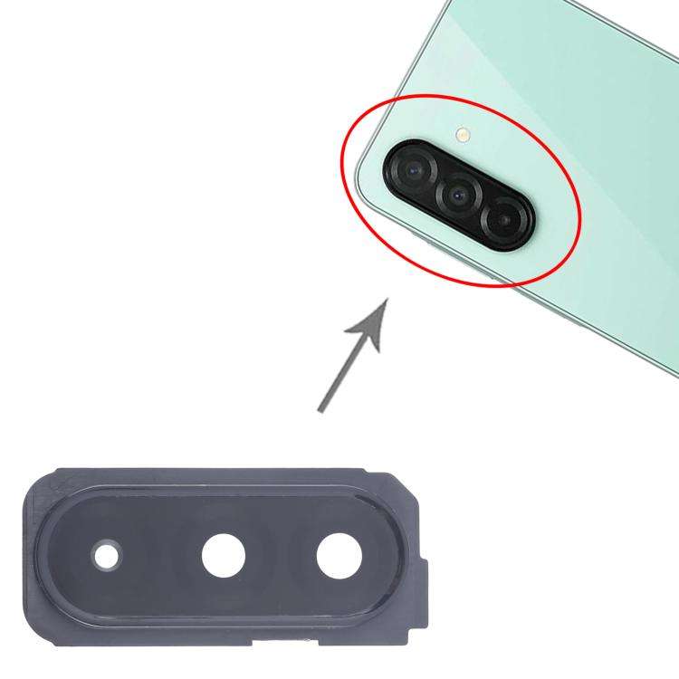 For Samsung Galaxy A26 SM-A266B 10pcs Rear Camera Lens Cover (Black)
