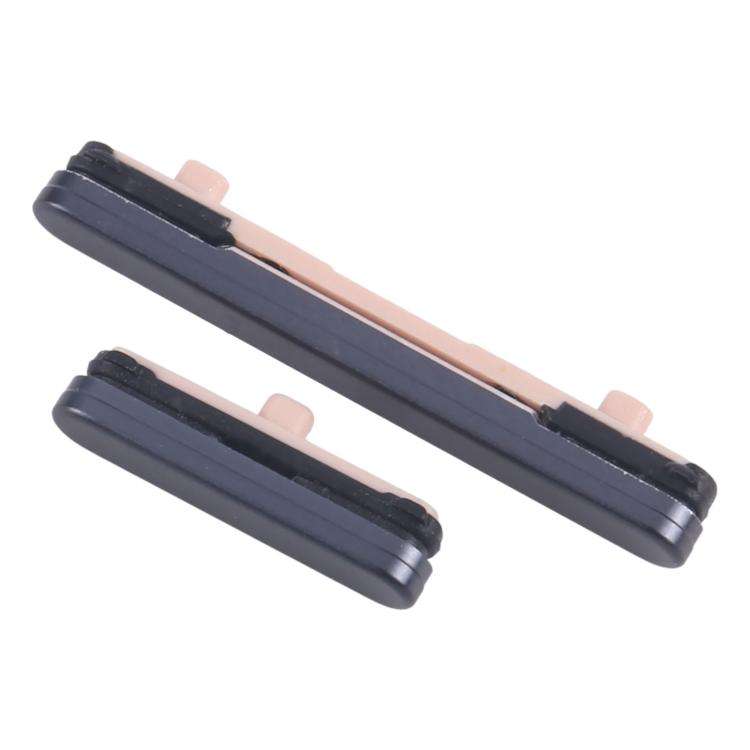 For Samsung Galaxy S25 SM-S931B 10pcs Power Button and Volume Control Button (Black)