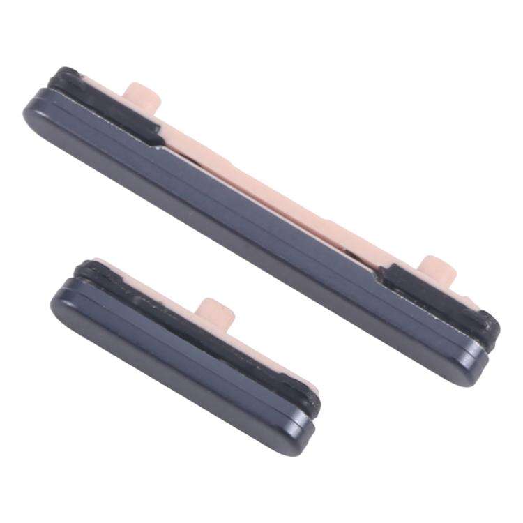 For Samsung Galaxy S25+ SM-S936B 10pcs Power Button and Volume Control Button (Black)