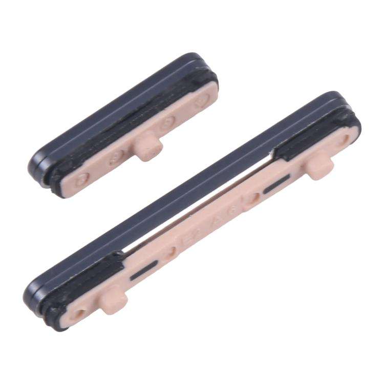 For Samsung Galaxy S25+ SM-S936B 10pcs Power Button and Volume Control Button (Black)