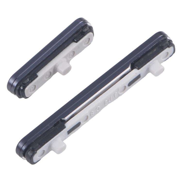 For Samsung Galaxy S25 Ultra SM-S938B 10pcs Power Button and Volume Control Button (Black)