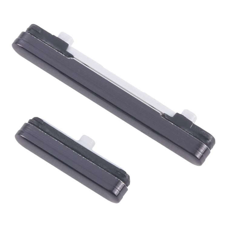 For Samsung Galaxy S23+ SM-S916B 10pcs Power Button and Volume Control Button (Black)
