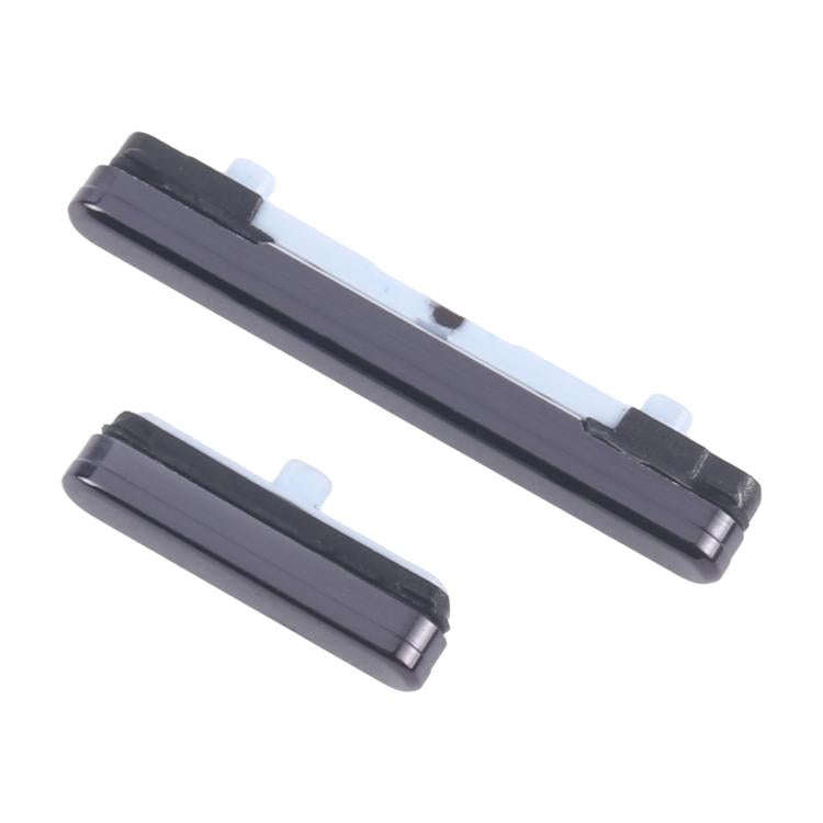 For Samsung Galaxy S23 Ultra SM-S918B 10pcs Power Button and Volume Control Button (Black)