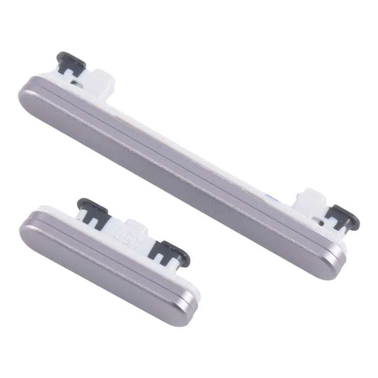 For Samsung Galaxy A56 SM-A566B 10pcs Power Button and Volume Control Button (Grey)