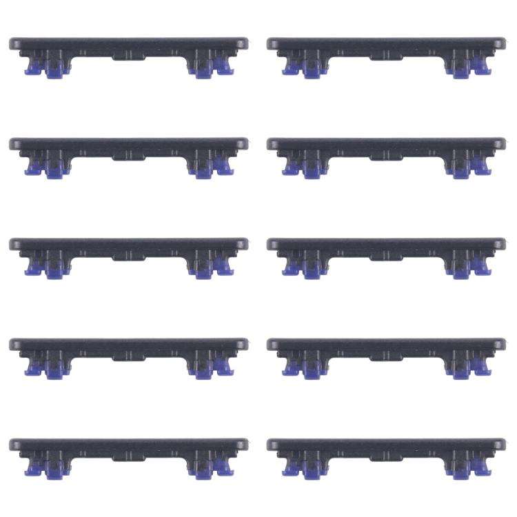 For Samsung Galaxy A16 SM-A165F 10pcs Volume Control Button (Black)