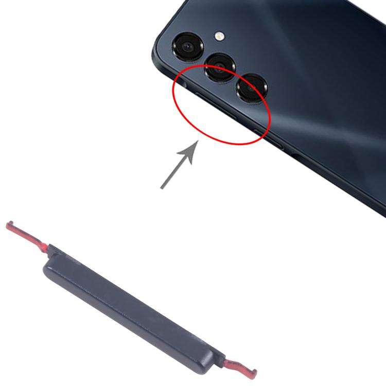 For Samsung Galaxy A16 5G SM-A166B 10pcs Volume Control Button (Black)