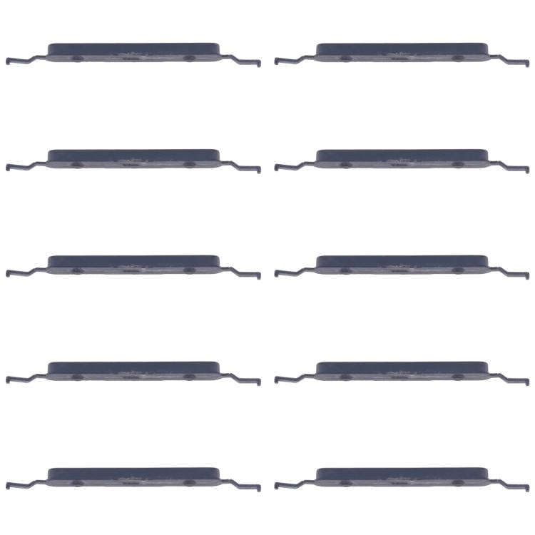 For Samsung Galaxy A06 SM-A065F 10pcs Volume Control Button(Black)