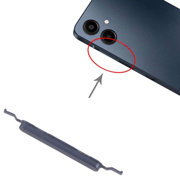 For Samsung Galaxy A06 SM-A065F 10pcs Volume Control Button(Black)