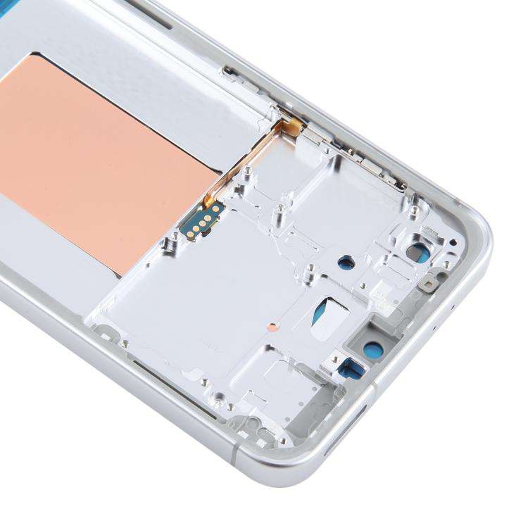 For Samsung Galaxy S24 FE SM-S721B OLED LCD Screen Digitizer Full Assembly with Frame (Silver)