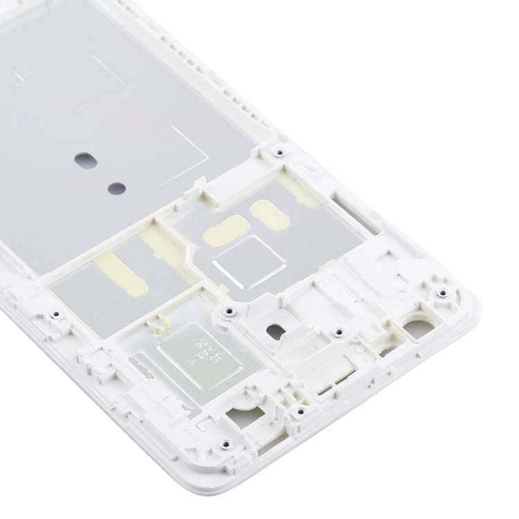 For Galaxy J3 Pro Front Housing LCD Frame Bezel (White)