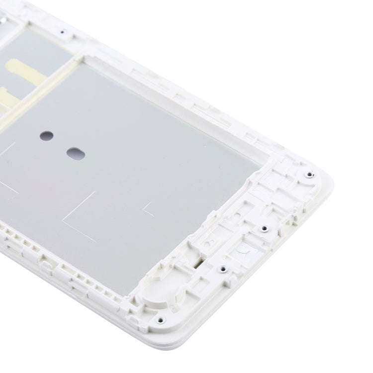For Galaxy J3 Pro Front Housing LCD Frame Bezel (White)