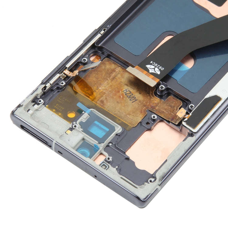 TFT Material LCD Screen for Samsung Galaxy Note10 Digitizer Full Assembly With Frame/Handwriting,...