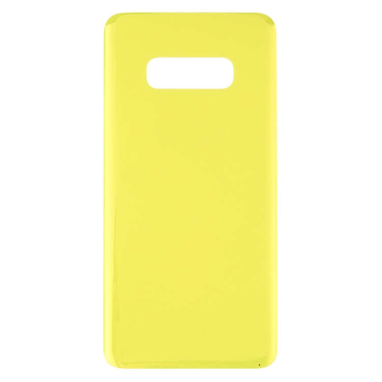 For Galaxy S10e SM-G970F/DS, SM-G970U, SM-G970W Original Battery Back Cover (Yellow)