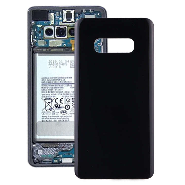 For Galaxy S10e SM-G970F/DS, SM-G970U, SM-G970W Battery Back Cover (Black)