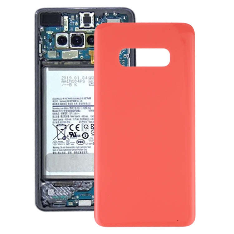 For Galaxy S10e SM-G970F/DS, SM-G970U, SM-G970W Battery Back Cover (Pink)