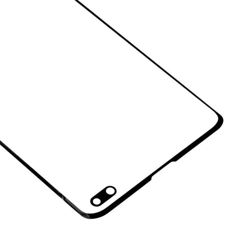 For Galaxy S10+ SM-G975F/DS, SM-G975U, SM-G975W Original Front Screen Outer Glass Lens (Black)