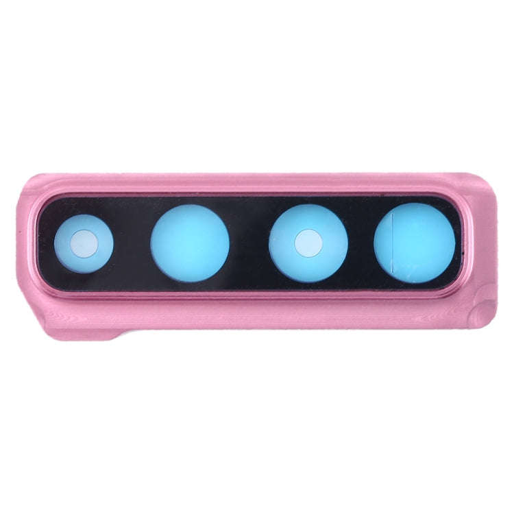 For Galaxy A9 (2018) A920F/DS 10pcs Camera Lens Cover (Pink)