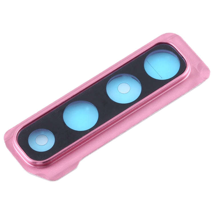 For Galaxy A9 (2018) A920F/DS 10pcs Camera Lens Cover (Pink)
