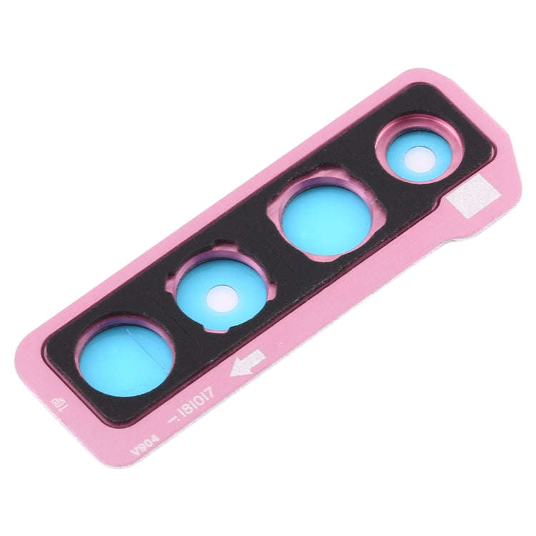 For Galaxy A9 (2018) A920F/DS 10pcs Camera Lens Cover (Pink)
