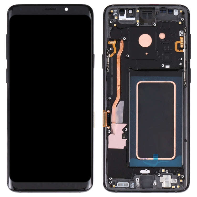 Original Super AMOLED LCD Screen for Galaxy S9 / G960F / DS / G960U / G960W / G9600 Digitizer Ful...