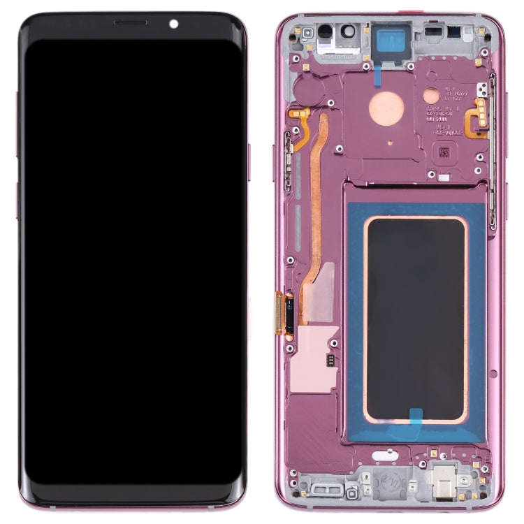 Original Super AMOLED LCD Screen for Galaxy S9 / G960F / DS / G960U / G960W / G9600 Digitizer Ful...