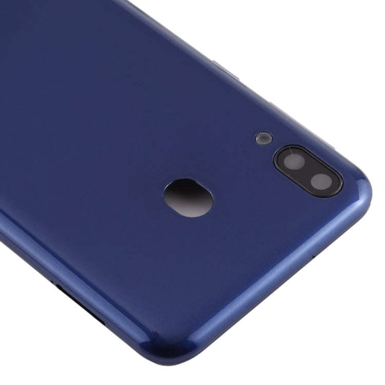 For Galaxy M20 Battery Back Cover (Blue)