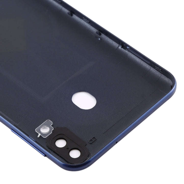 For Galaxy M20 Battery Back Cover (Blue)