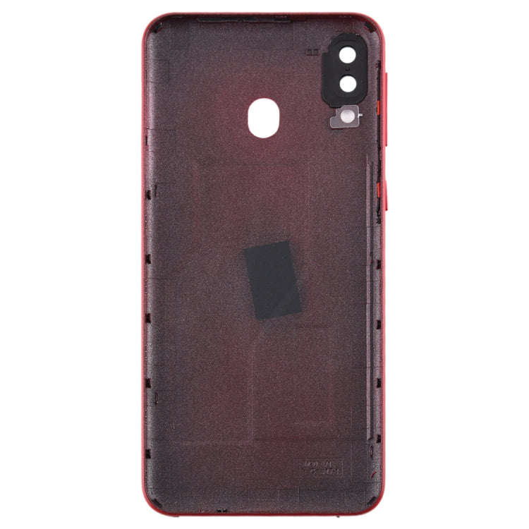 For Galaxy M20 Battery Back Cover (Red)