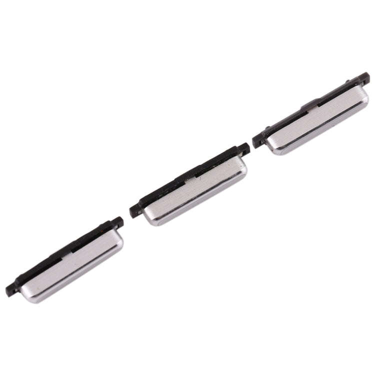 For Galaxy S6 10 Set Side Keys(Silver)
