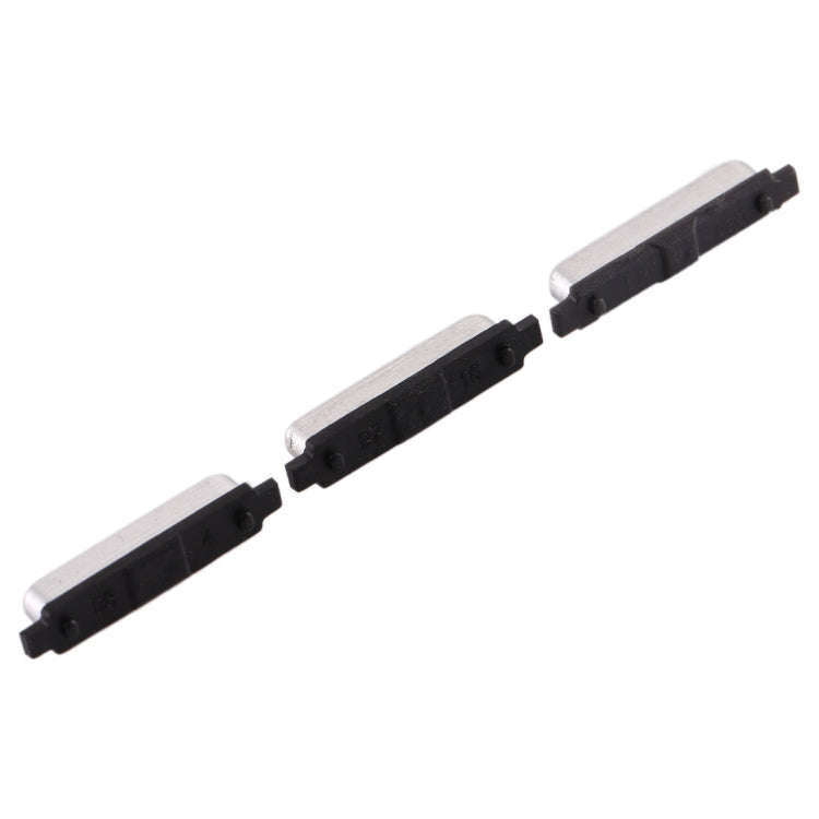 For Galaxy S6 10 Set Side Keys(Silver)